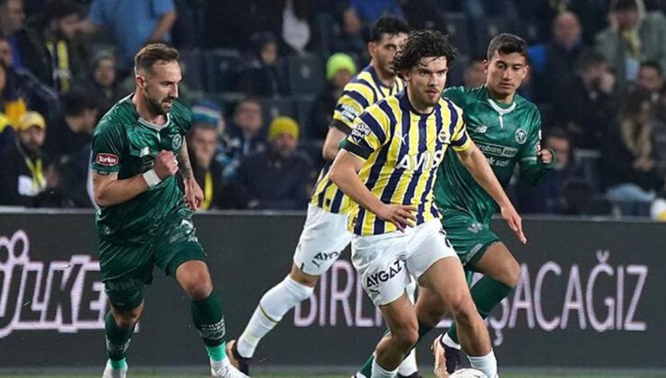 Fenerbahçe ile Konyaspor 45. kez rakip