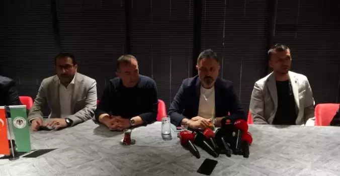 Konyaspor Teknik Yöneticisi Recep Uçar’dan açıklama